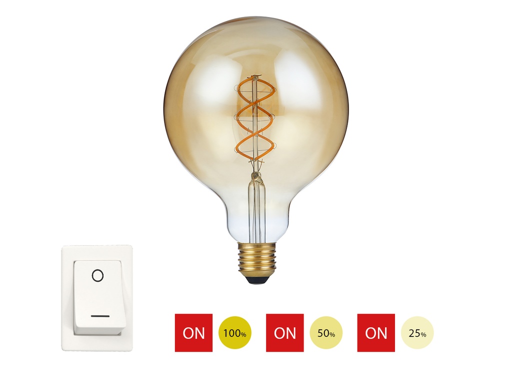 LED E27 Filament FleX DH Globe, LX032780505