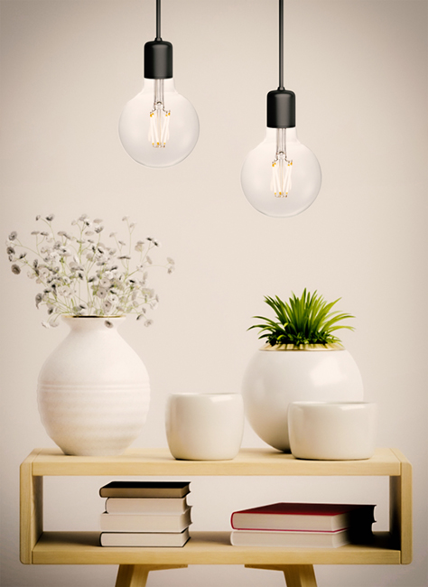 LED E27 Filament Globe, LX023810302