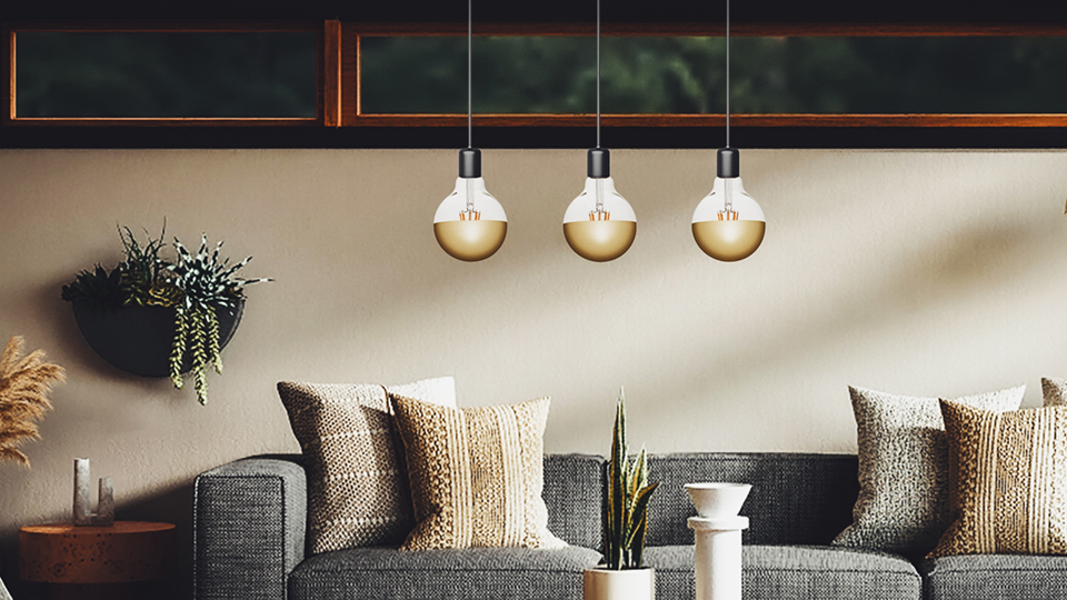 LED E27 Filament Globe Top Mirror, L279029022