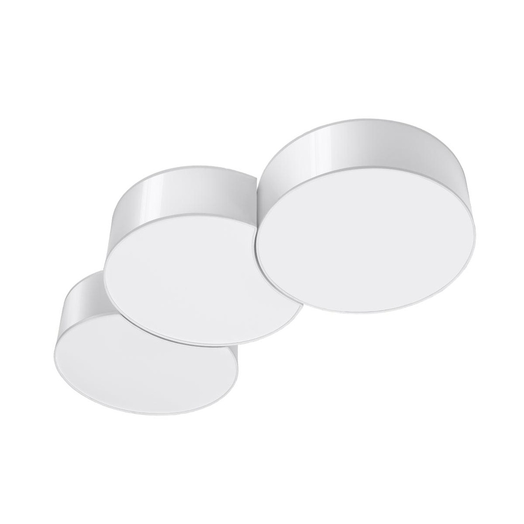 Lampada a soffitto CIRCLE 3A bianco