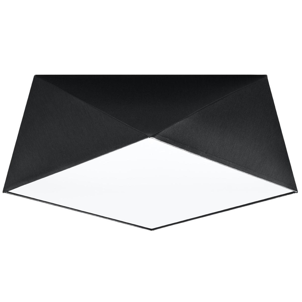 Lampada da soffitto HEXA 35 nero