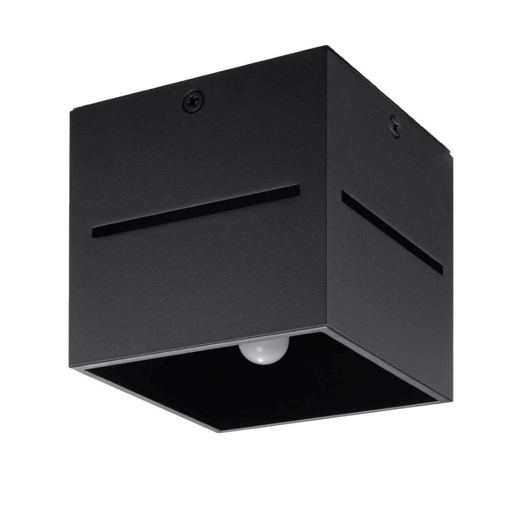 Lampada a soffitto LOBO nero