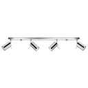 Lampada a soffitto RING 4L cromo