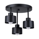SAVAR 3 Ceiling Lamp Black