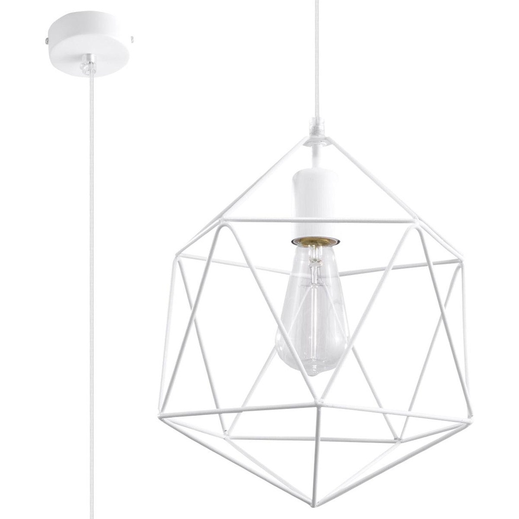 GASPARE pendant lamp white