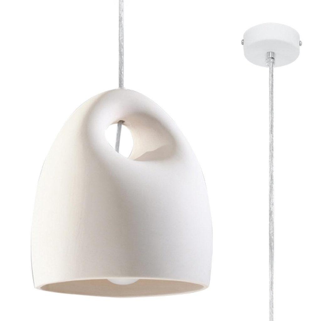 [SL.0842] Lampada a sospensione in ceramica BUKANO