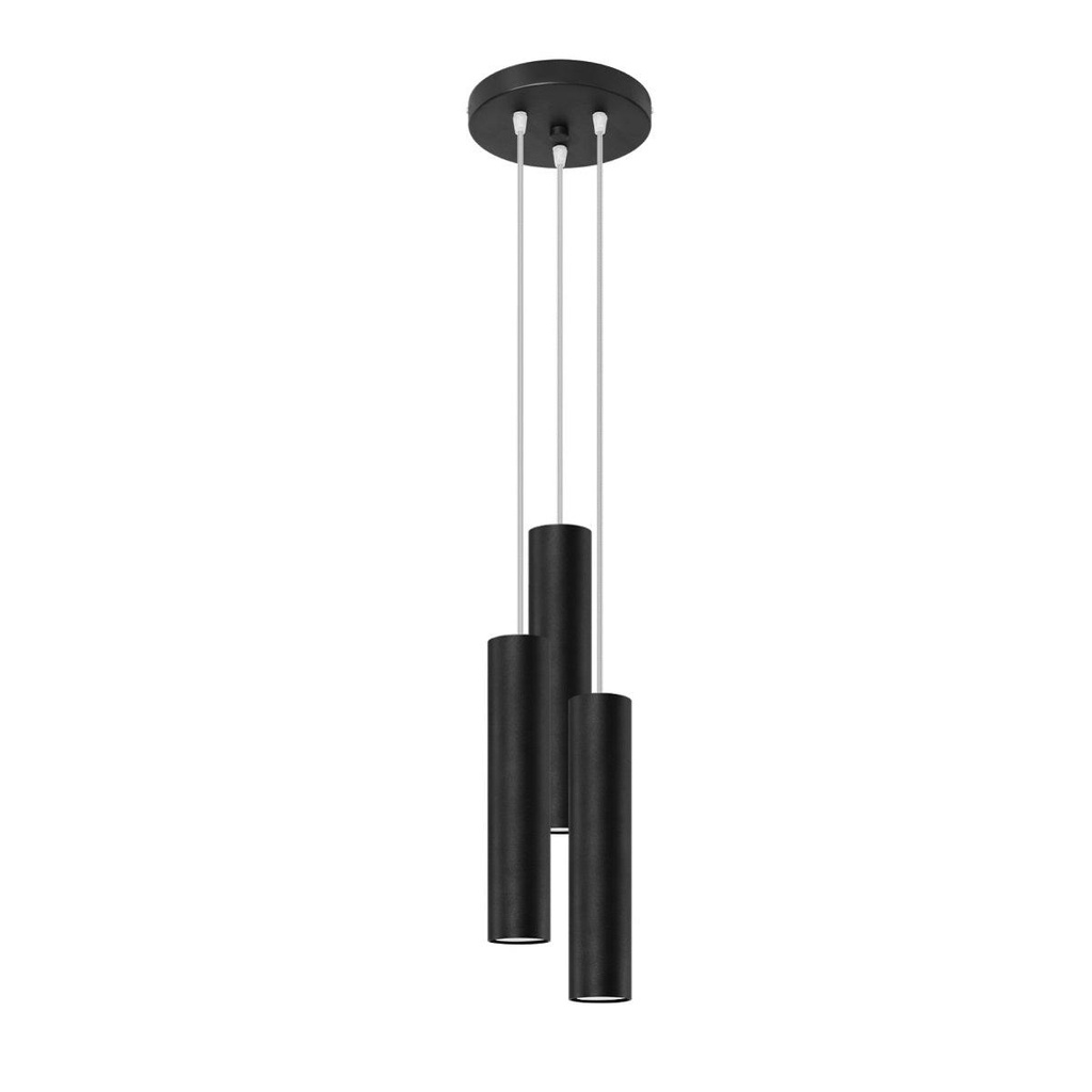 [SL.1079] LAGOS 3P pendant lamp black