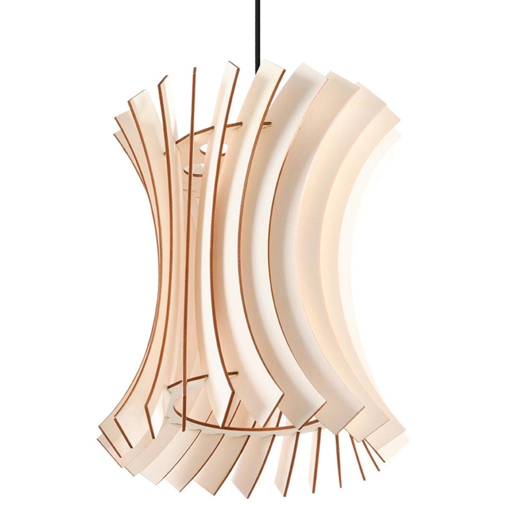 Lampada a sospensione ORIANA in legno