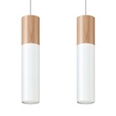Lampada a sospensione PABLO 2 bianco