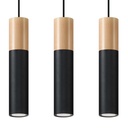 PABLO 3 pendant lamp black