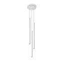 Lampada a sospensione PASTELO 3P bianco