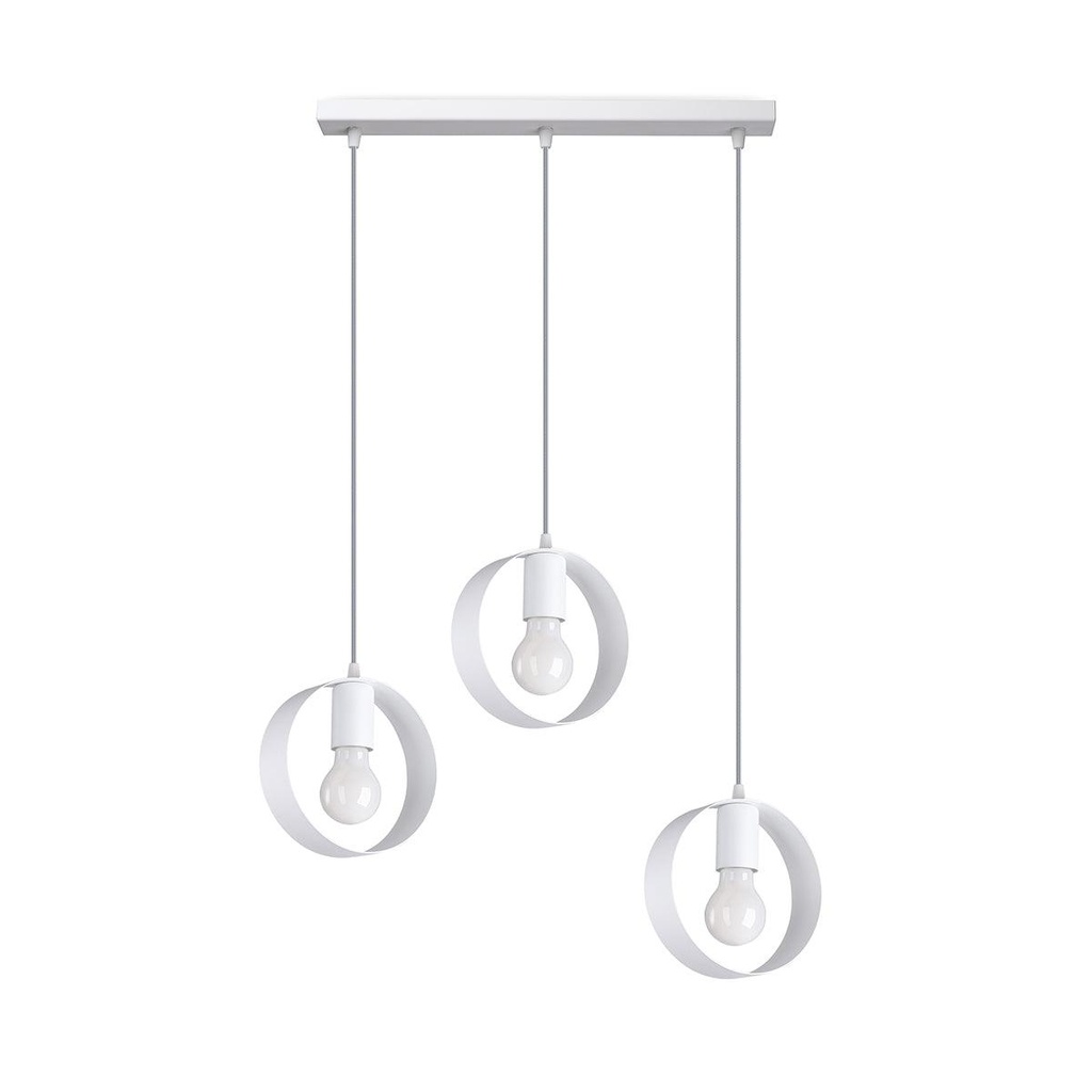 [SL.1138] TITRAN 3 pendant lamp biaÅ'a