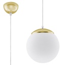 Lampada a sospensione UGO 20 oro