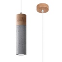 ZANE 1 pendant lamp grey