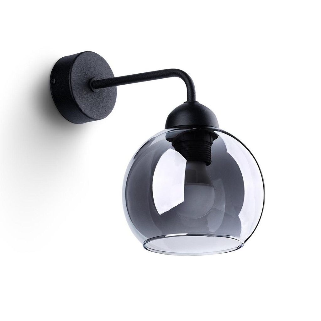 [SL.1139] Lampada da parete ALINO 1 nero