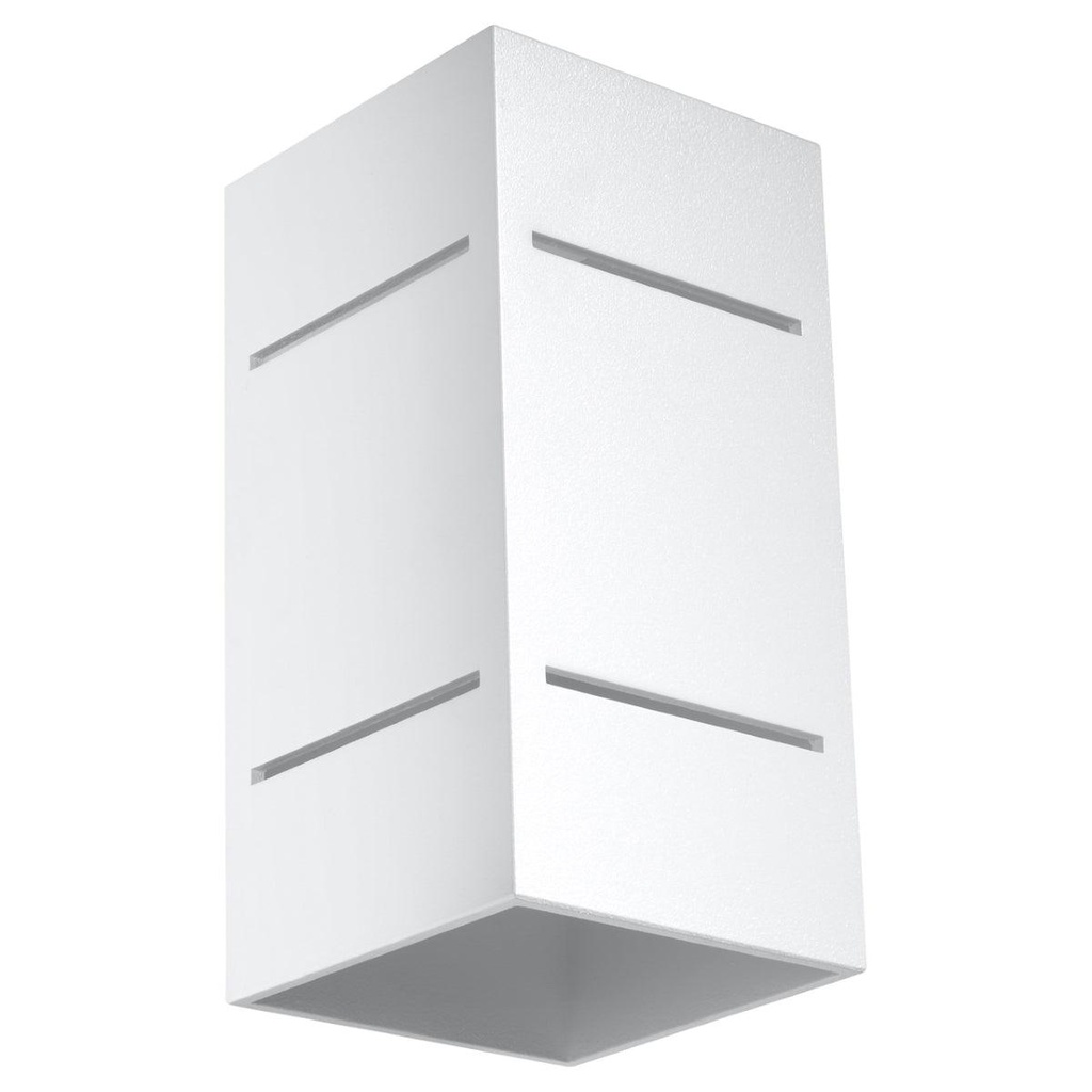 [SL.0477] BLOCCO wall lamp white