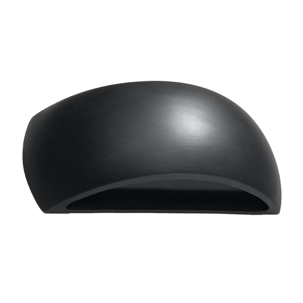 PONTIUS ceramic wall lamp black