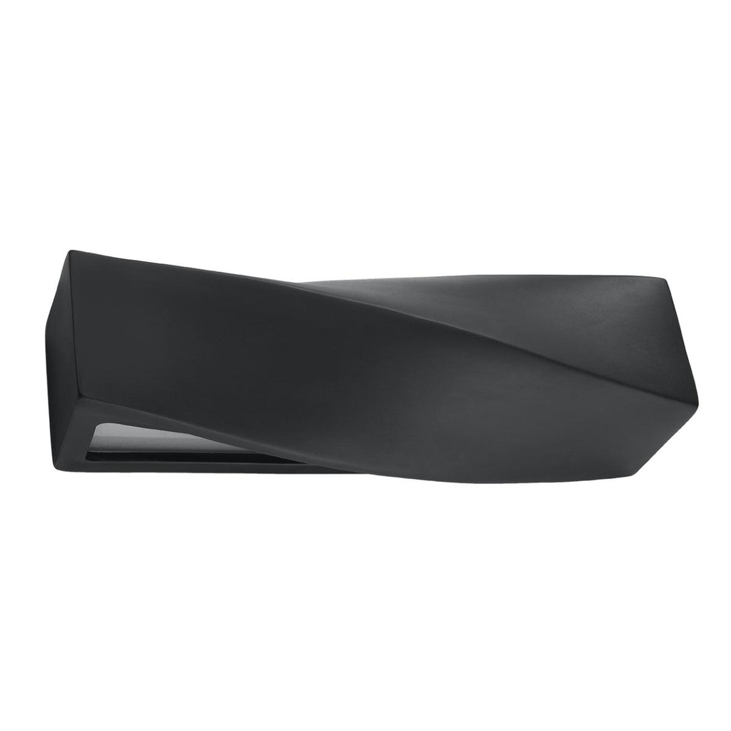 SIGMA ceramic wall lamp black