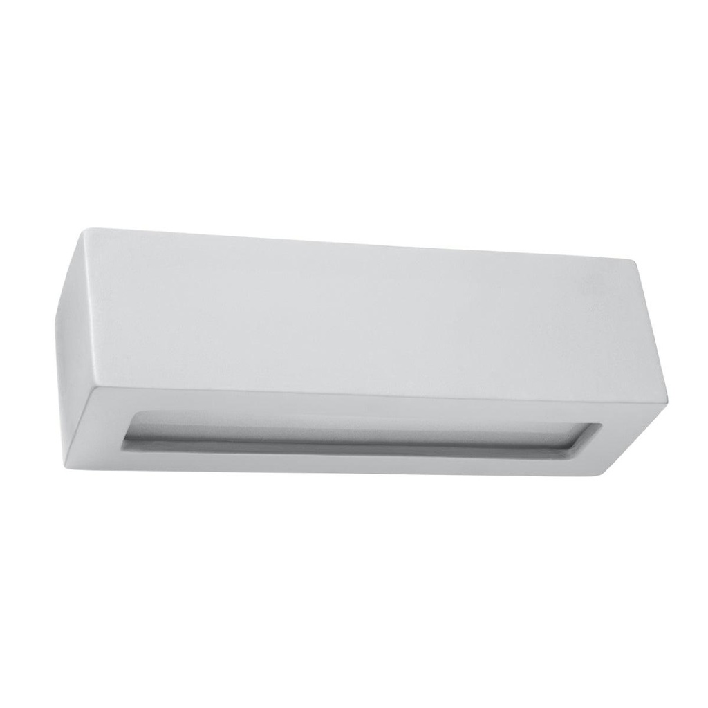 Lampada da parete in ceramica VEGA grigio