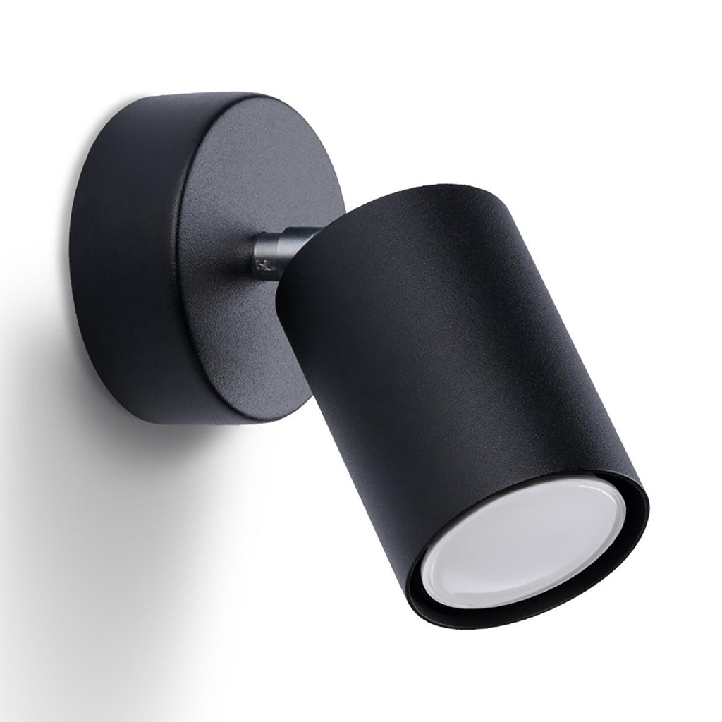 Lampada da parete LEMMI 1 nero