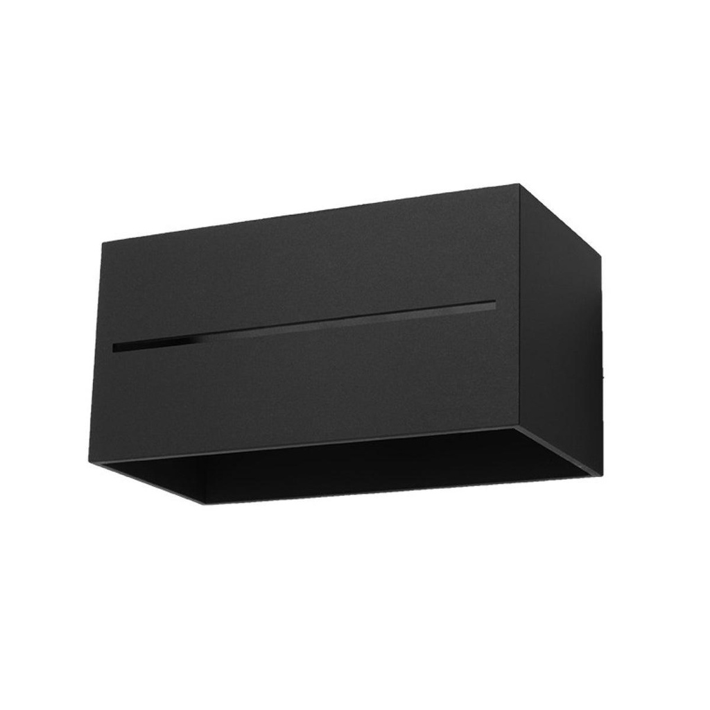 Lampada da parete LOBO MAXI nero