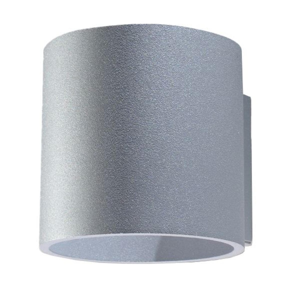 ORBIS 1 lampada da parete grigio
