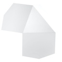 TRE Lampada da parete bianca