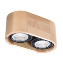 BASIC 2 ceiling light in natural wood