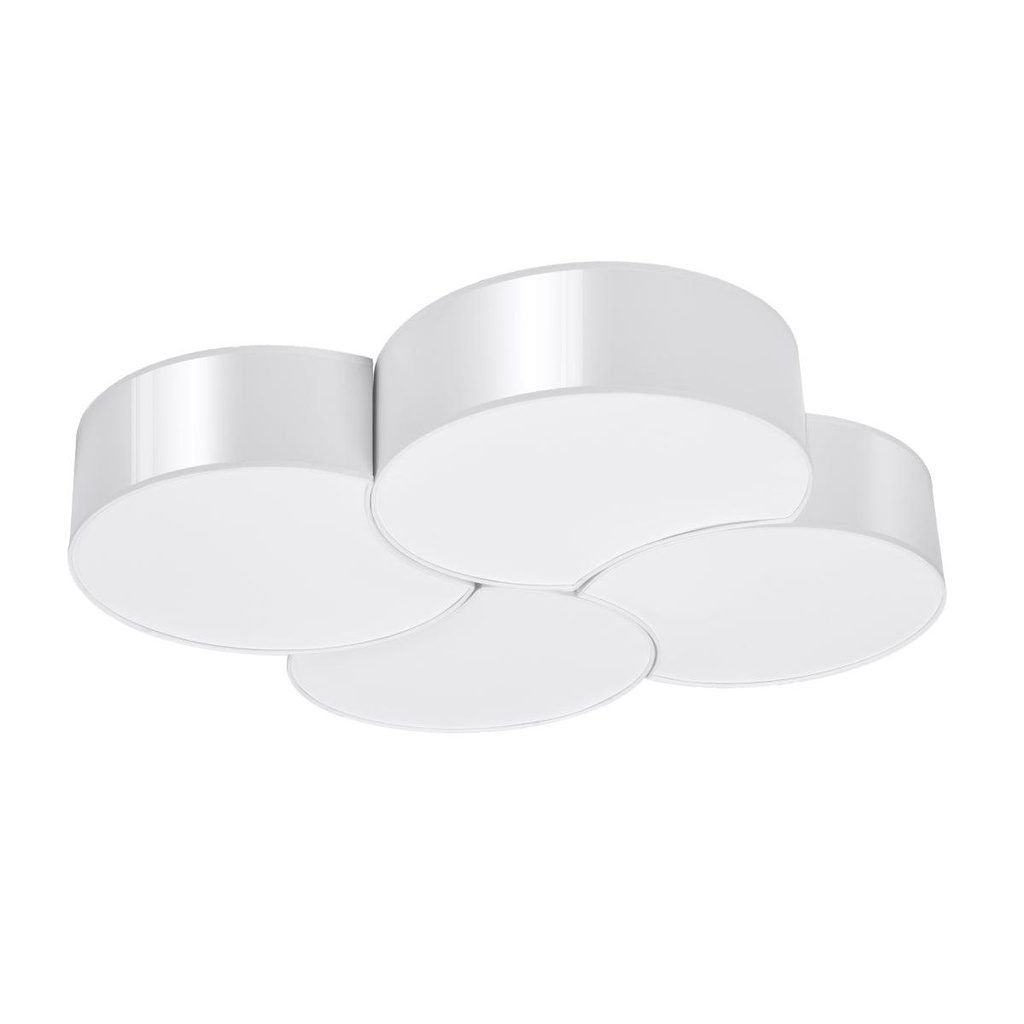 Lampada da soffitto CIRCLE 4 bianco
