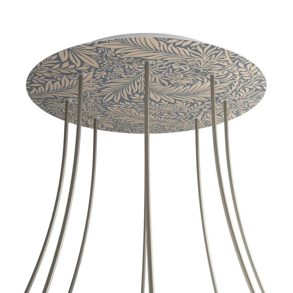 Rose-One XXL rosette round, diameter 400 mm with 8 holes and 4 holes