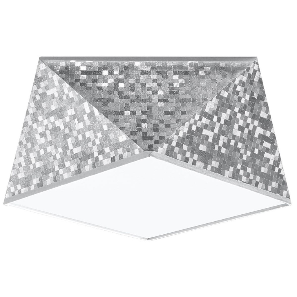 Lampada da soffitto HEXA 25 argento