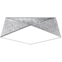 Lampada da soffitto HEXA 45 Argento
