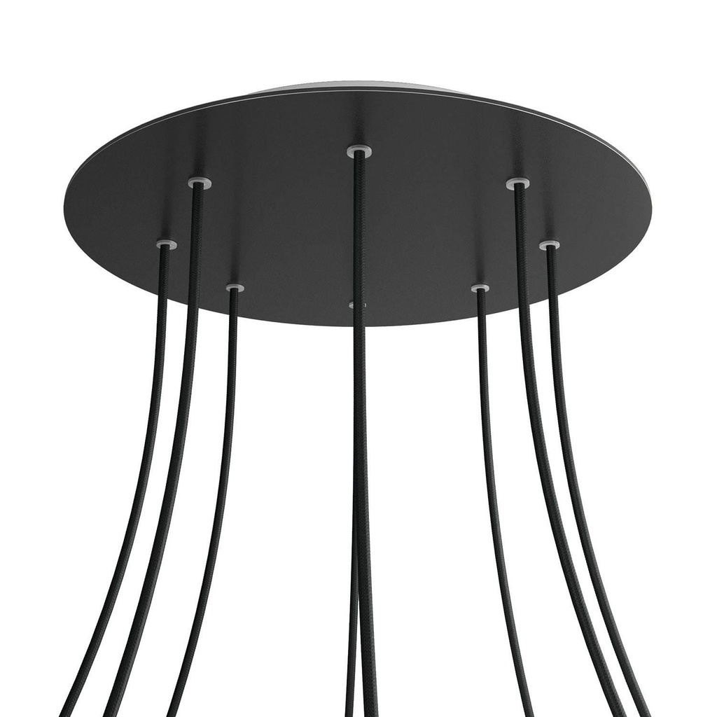 Rose-One XXL rosette round, diameter 400 mm with 8 holes and 4 holes