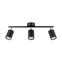 Lampada da soffitto LEMMI 3 nero