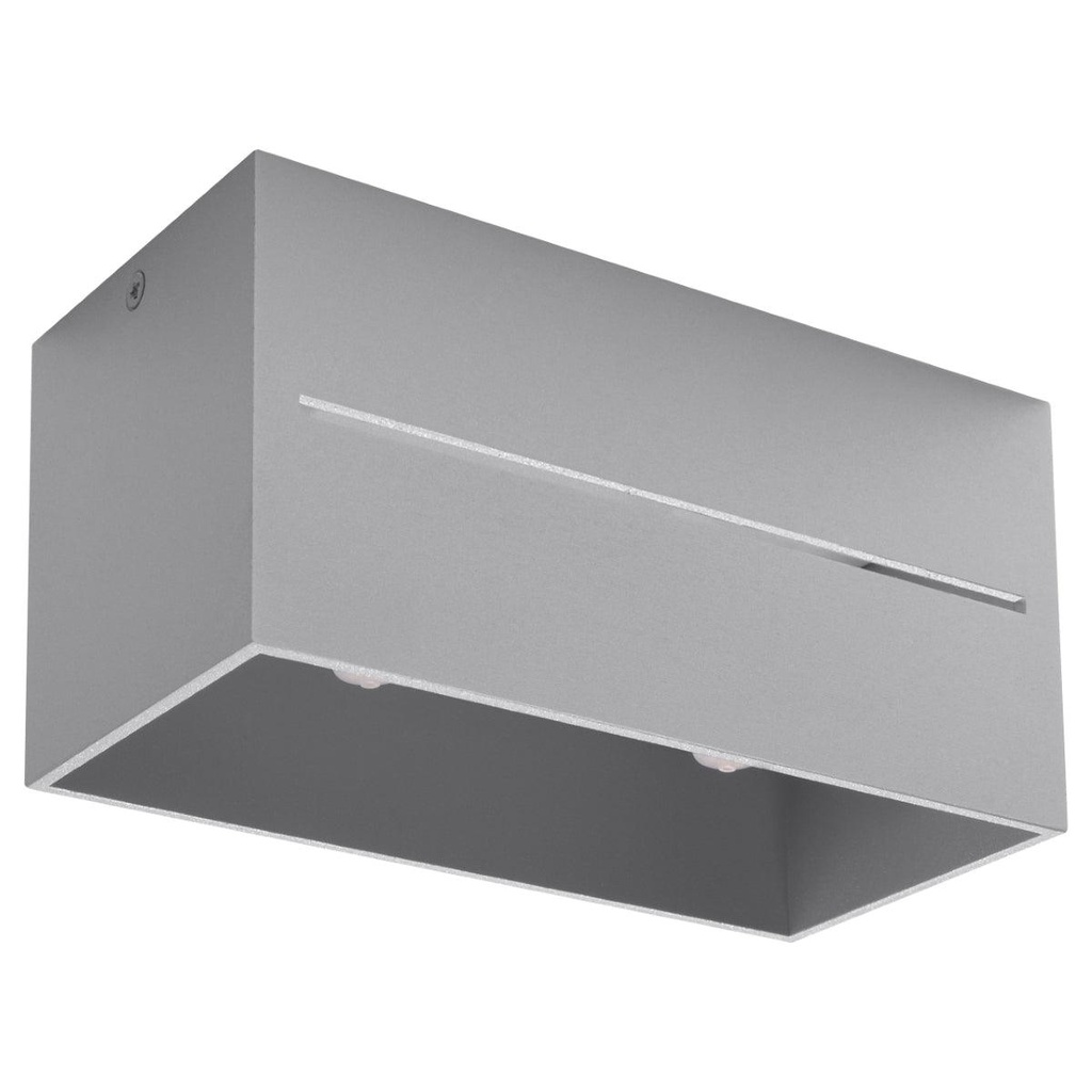 Lampada da soffitto LOBO 2 grigio