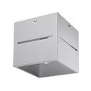 Lampada da soffitto LOBO grigio