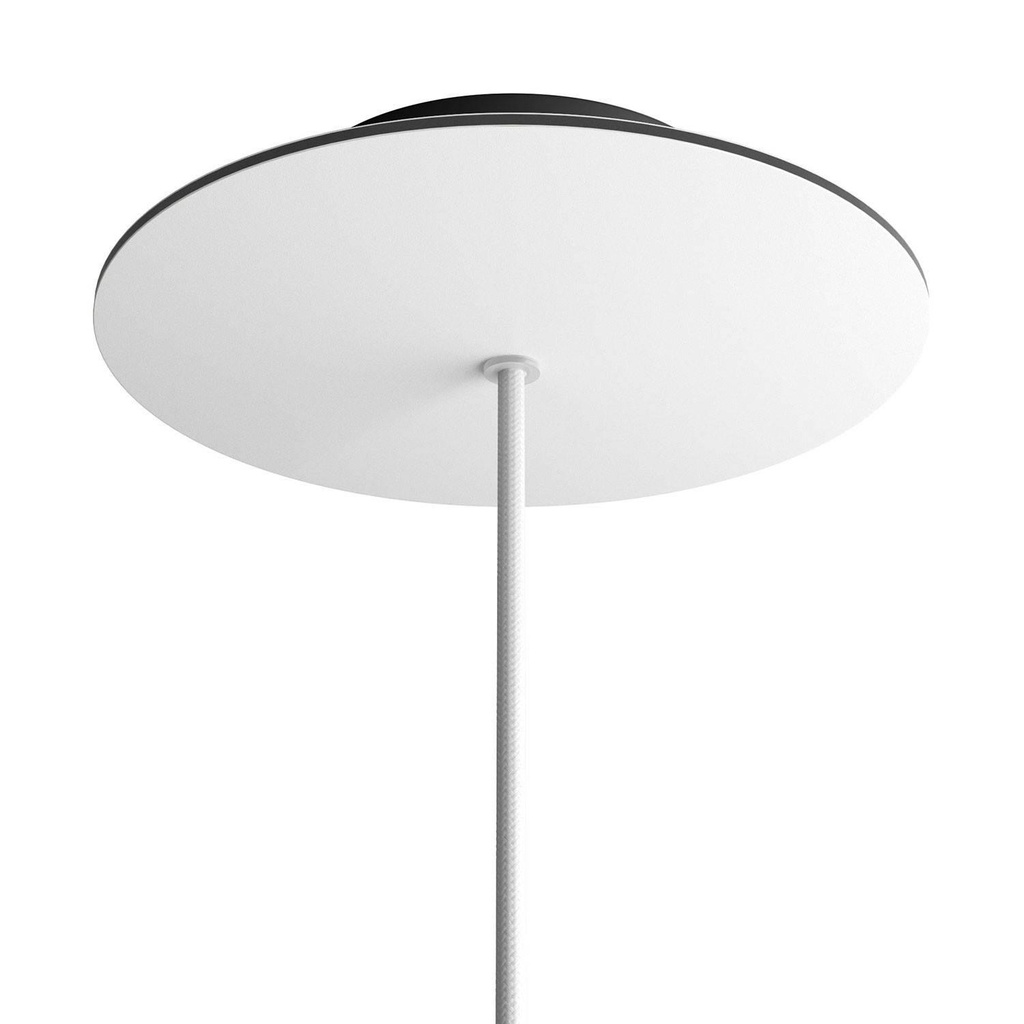 Rose-One rosette round, diameter 200 mm with 1 hole and 4 side holes