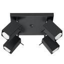 MERIDA 4 ceiling light black