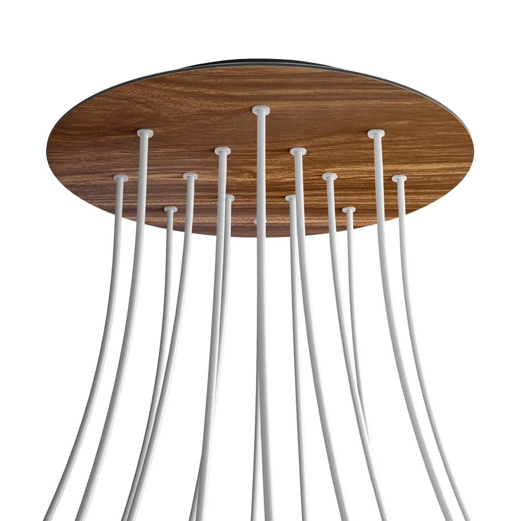 Rose-One XXL rosette round, diameter 400 mm with 14 holes and 4 bores