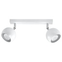 Lampada da soffitto OCULARE 2 bianco