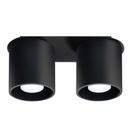 ORBIS 2 ceiling light black