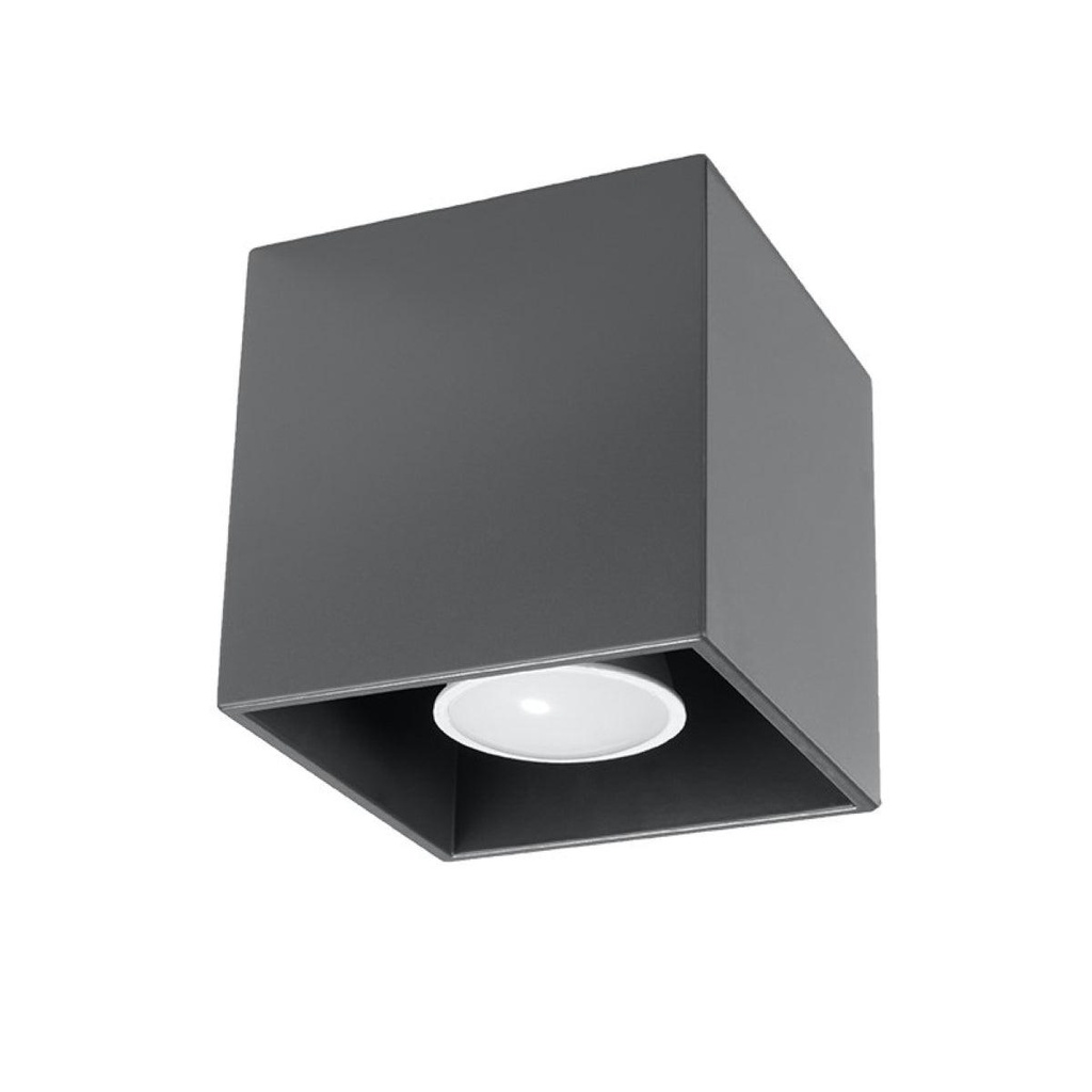 Lampada da soffitto QUAD 1 antracite