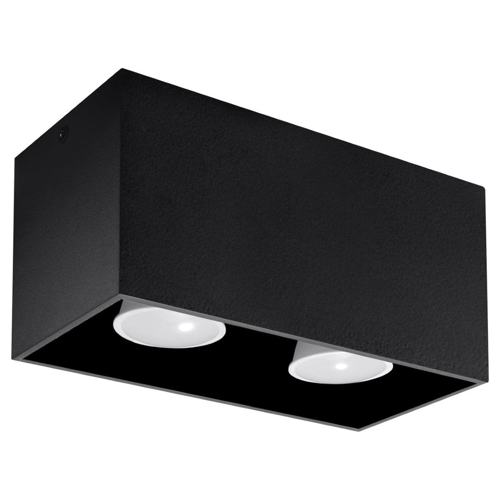 QUAD ceiling light black