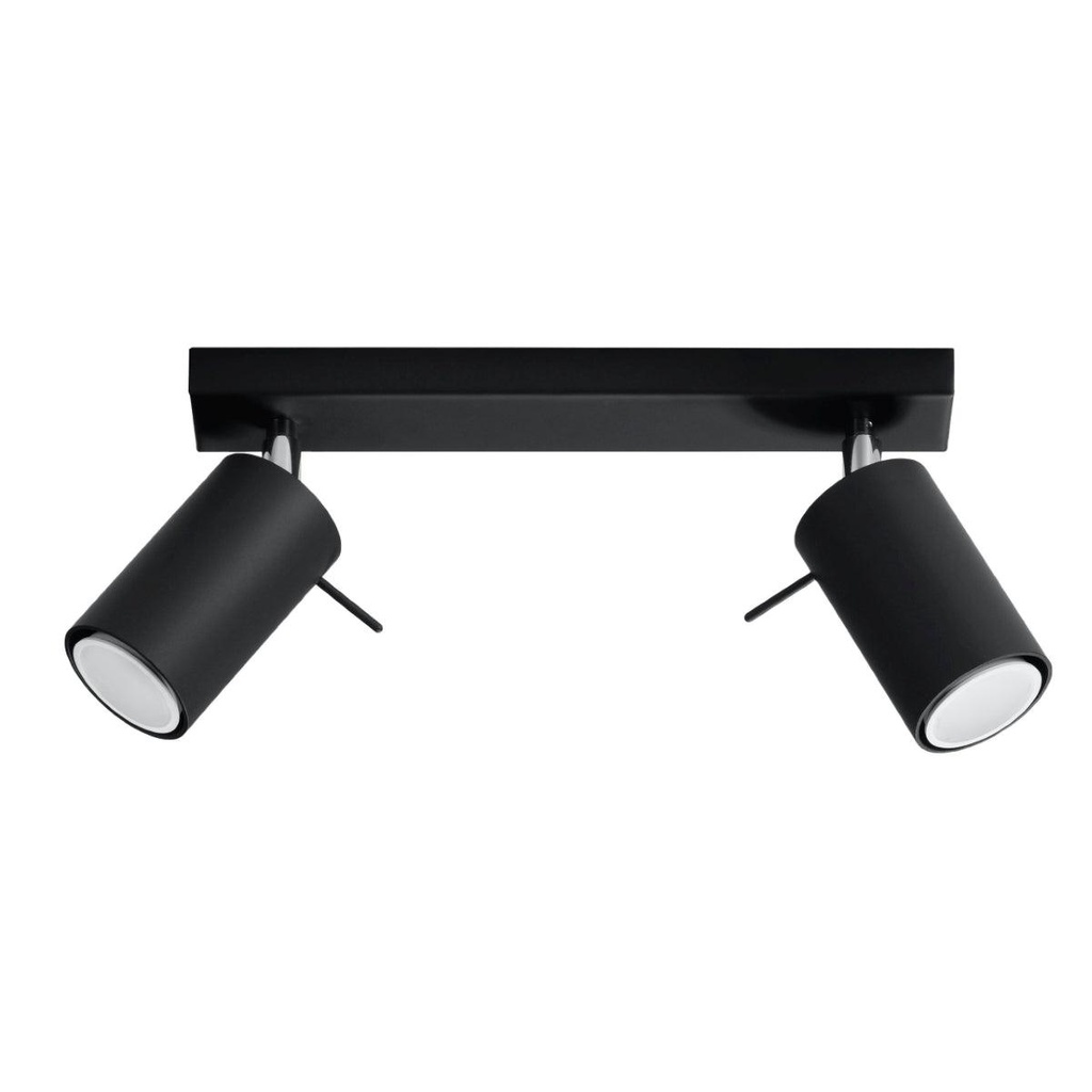 RING 2 ceiling light black