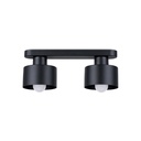 SAVAR 2 ceiling light black