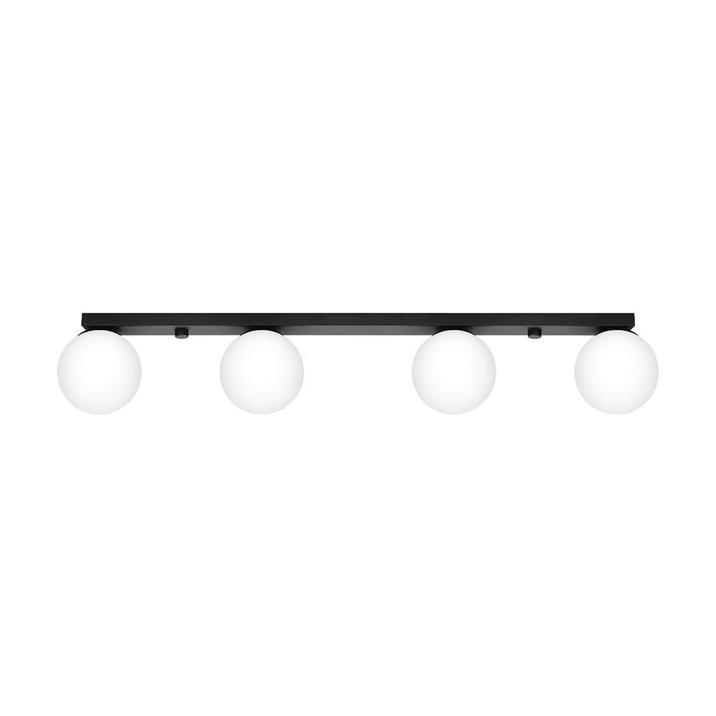 Lampada da soffitto YOLI 4 nero