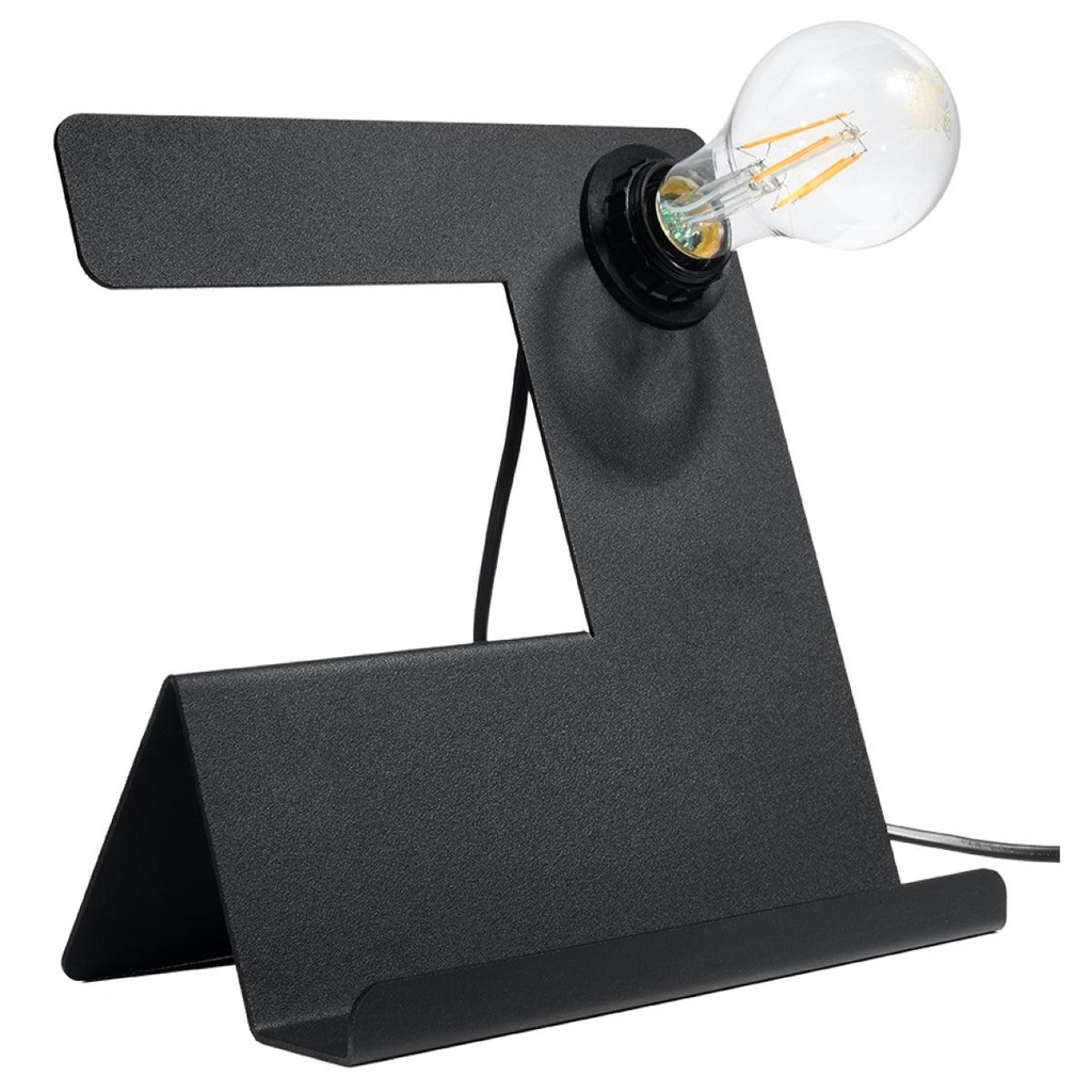 Lampada da tavolo INCLINE nero
