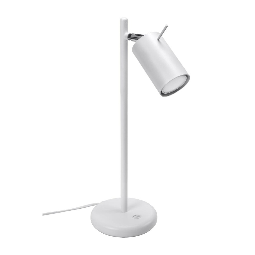 Lampada da tavolo RING bianco