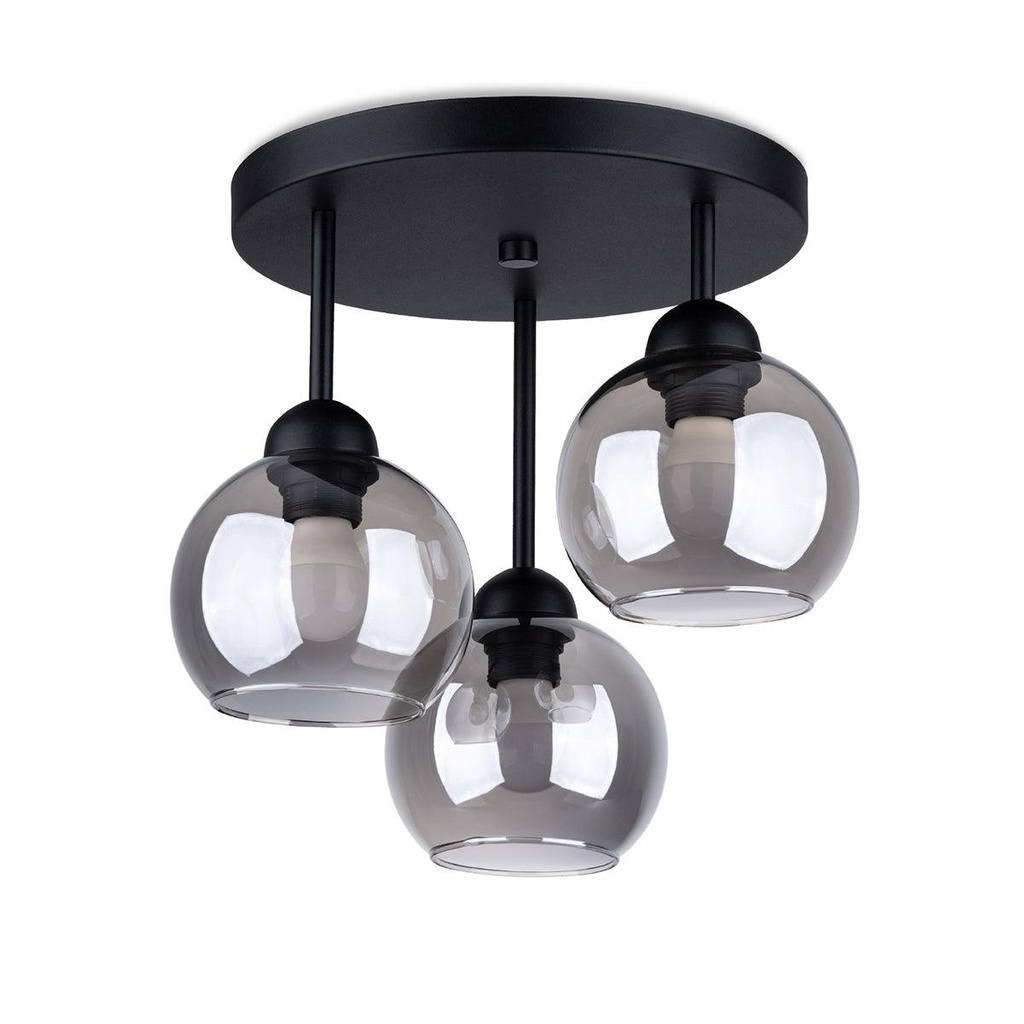 ALINO 3 black chandelier