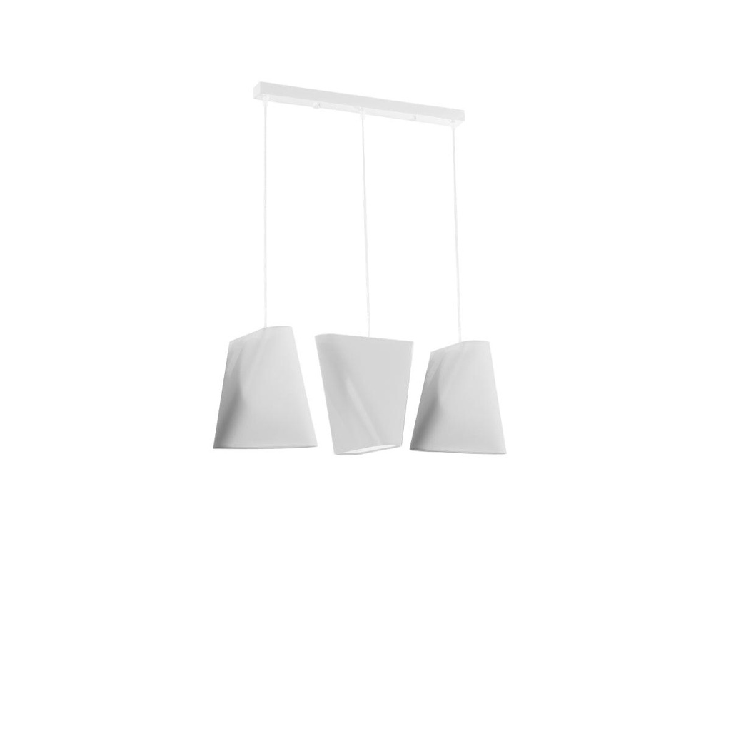 Lampadario BLUM 3 bianco